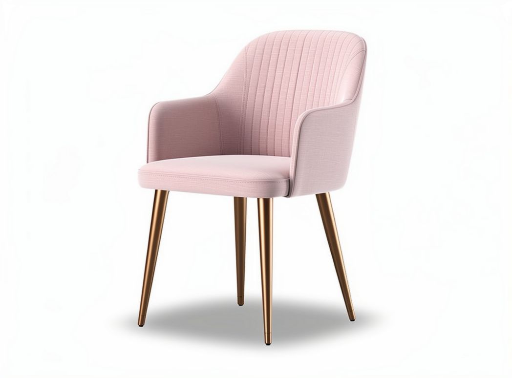 Poltrona in tessuto chiaro con stampa a pois colorati e gambe in legno 60 x 60 x 80cm